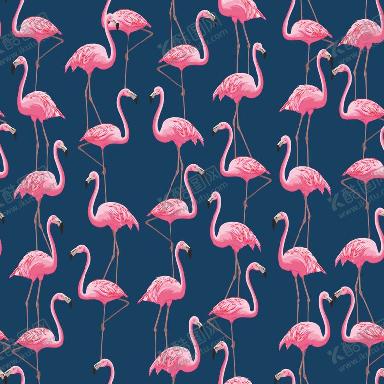 编号：10289709212035297755【酷图网】源文件下载-数码印花火烈鸟