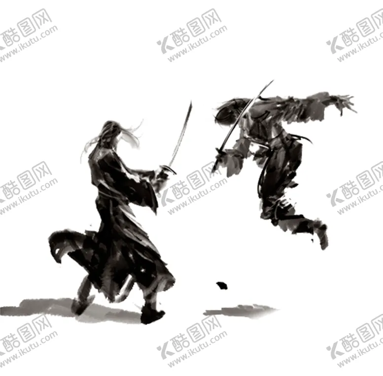 编号：43176704232113119349【酷图网】源文件下载-水墨人物