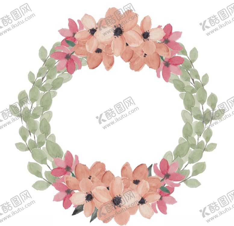 编号：88423707091201599310【酷图网】源文件下载-花卉边框