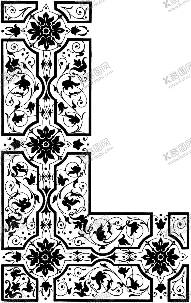 编号：26513310140126002320【酷图网】源文件下载-镂空花图案