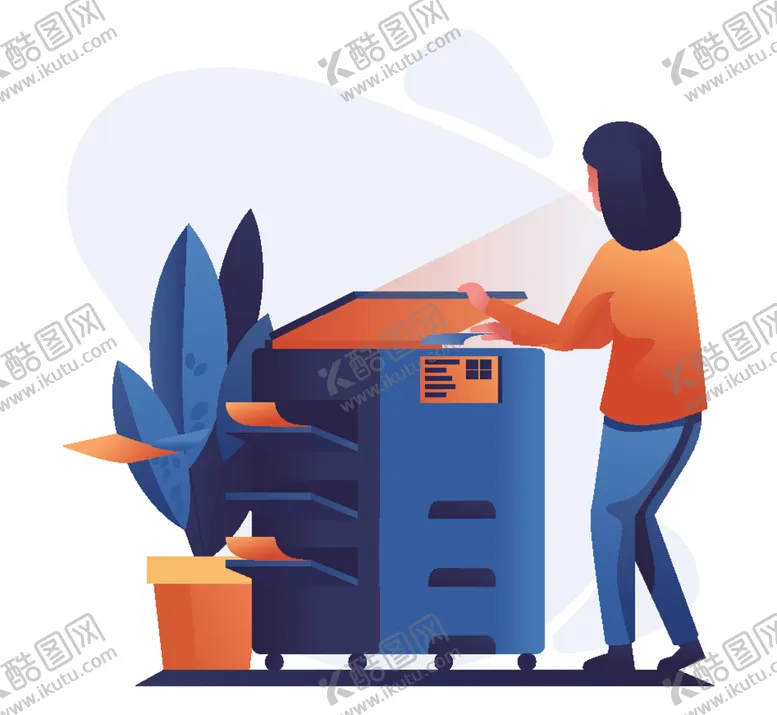 编号：90632606291339503298【酷图网】源文件下载-扁平化办公生活插画