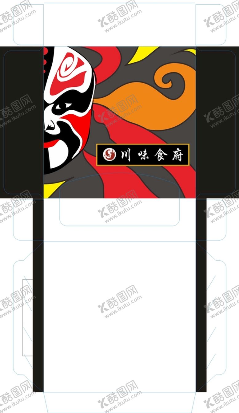编号：95670702090107122244【酷图网】源文件下载-川味火锅包装展开图