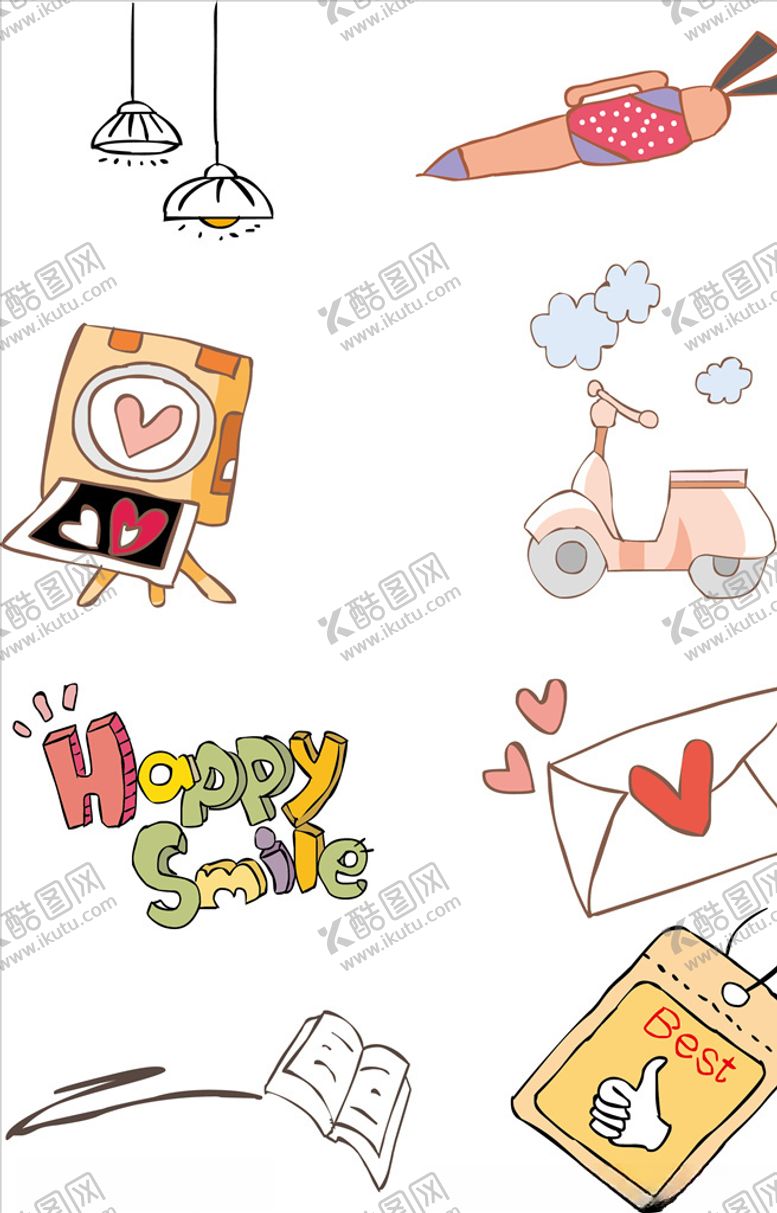 编号：96683509150504323560【酷图网】源文件下载-矢量卡通元素