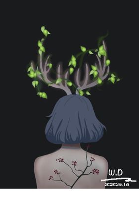 卡通女孩