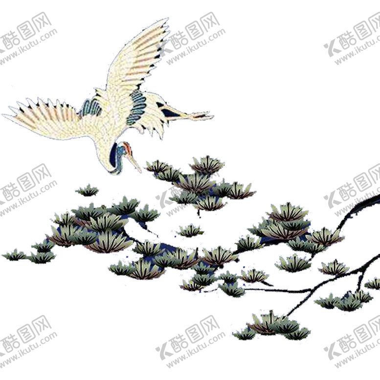 编号：41806706271350522129【酷图网】源文件下载-水墨中国风迎客松