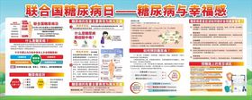 联合国糖尿病日宣传栏