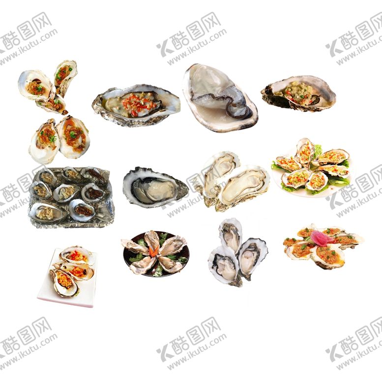 编号：77634209201833423836【酷图网】源文件下载-生蚝
