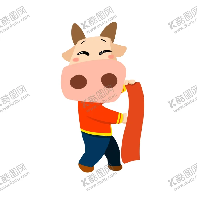 编号：88640506241613472448【酷图网】源文件下载-卡通牛