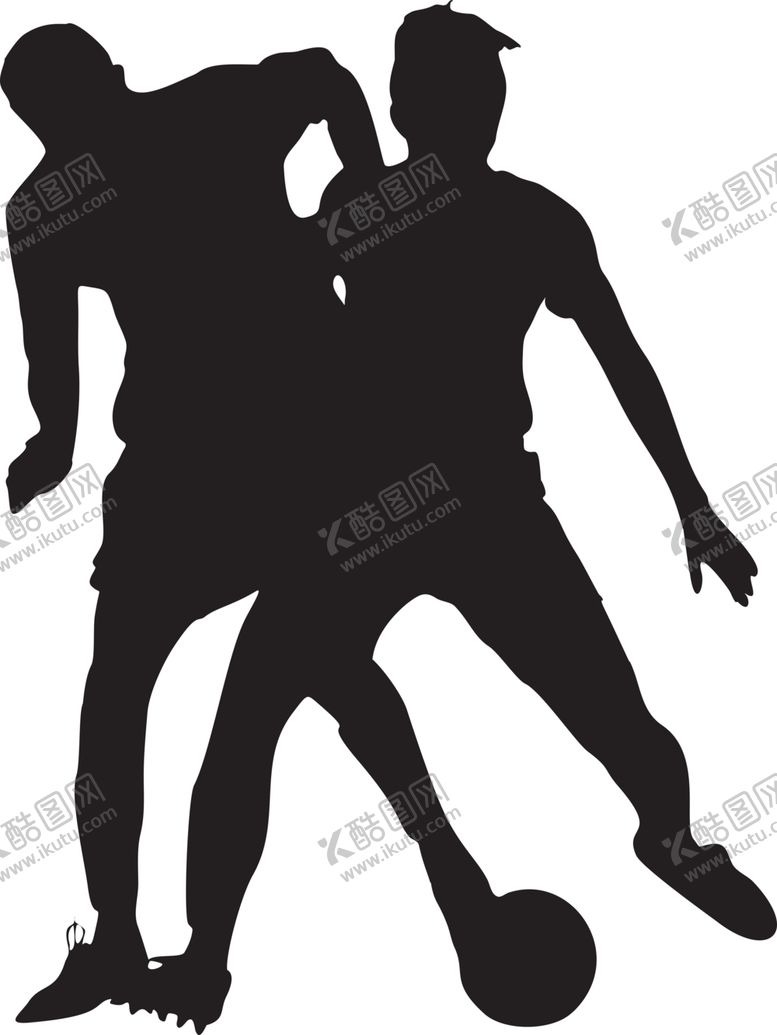 编号：89934804111150417440【酷图网】源文件下载-运动员剪影