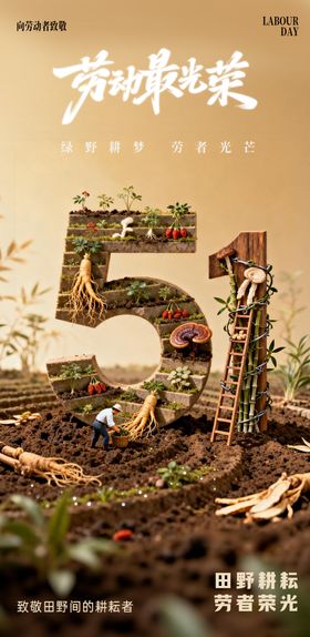 五一海报设计药材设计