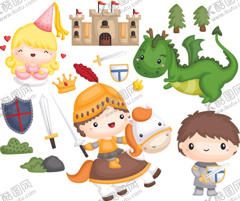 编号：88203109280847487162【酷图网】源文件下载-可爱儿童插画