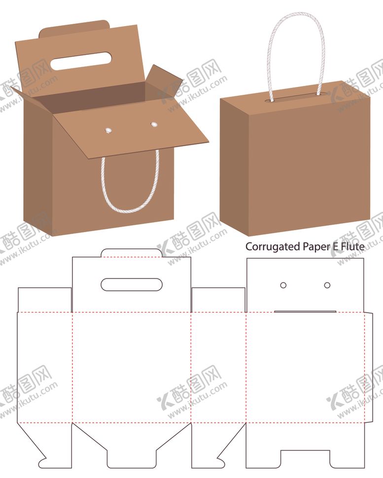 编号：17624209140616196013【酷图网】源文件下载-纸质包装盒刀模设计图
