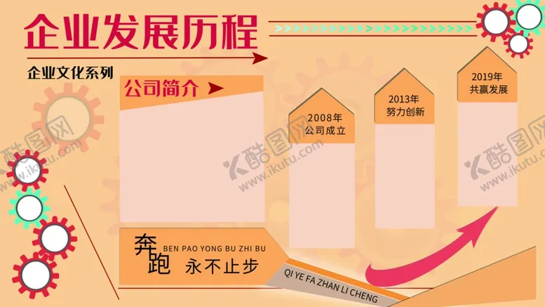 编号：57344401140606168885【酷图网】源文件下载-企业发展历程