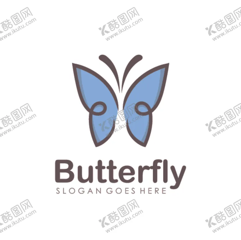 编号：53291807011453486823【酷图网】源文件下载-蝴蝶logo