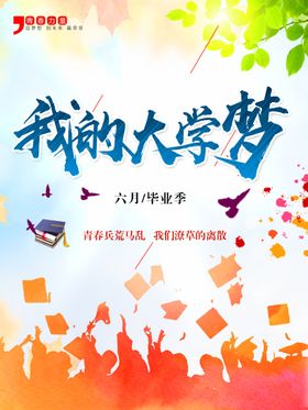 我的大学梦宣传海报