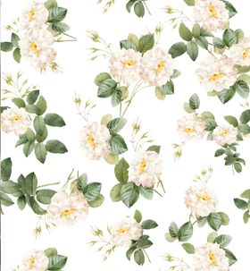 清新花卉图案背景