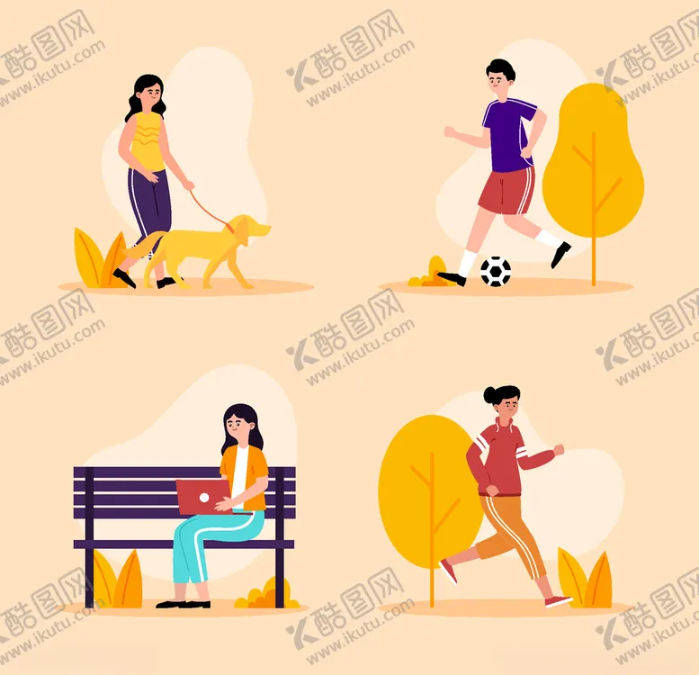 编号：35065604301502485967【酷图网】源文件下载-公园活动