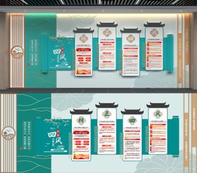 纠正四风党建系列文化墙