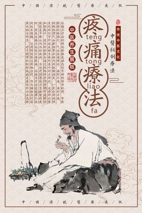 中医养生展板