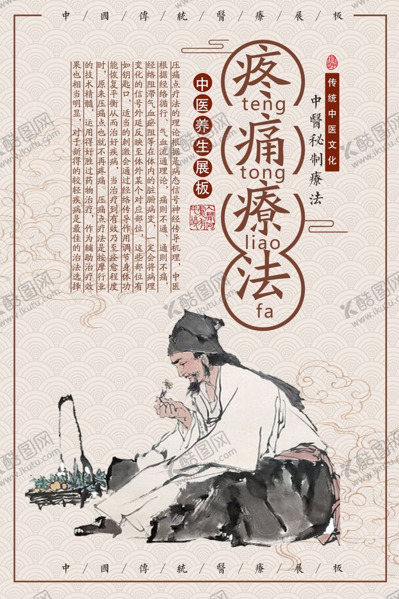 编号：67436109222137573413【酷图网】源文件下载-中医养生展板