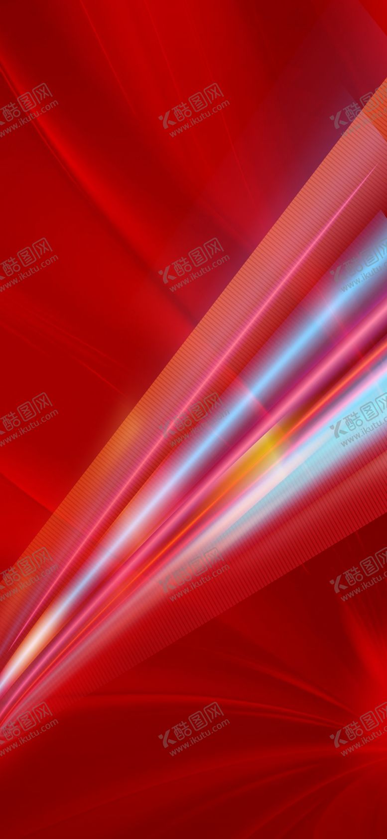 编号：91850209250010430214【酷图网】源文件下载-红色科技背景