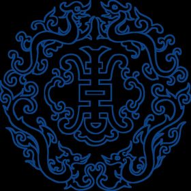中国风古典青花瓷图案