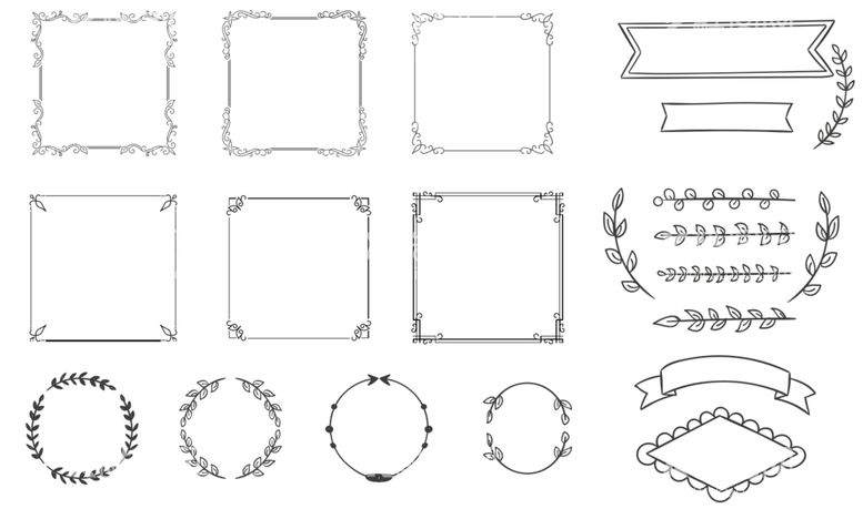 编号：32274511291109531050【酷图网】源文件下载-欧式边框