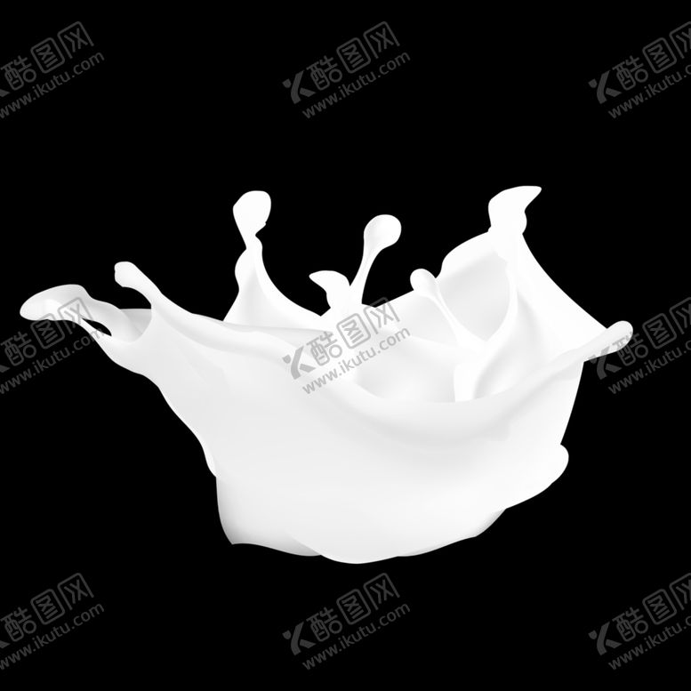 编号：96869006160101181739【酷图网】源文件下载-奶花飞溅