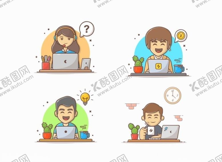 编号：91336306291202218886【酷图网】源文件下载-卡通人物