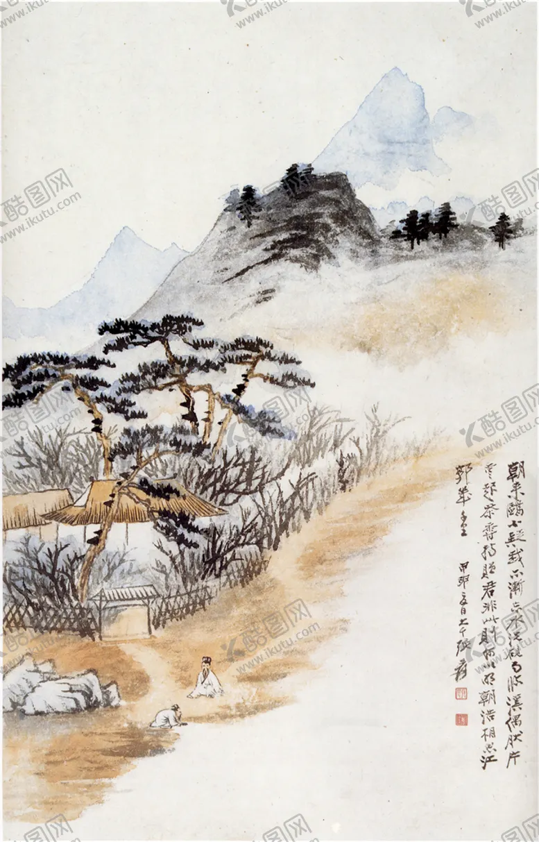编号：06923409171435284072【酷图网】源文件下载-张大千国画