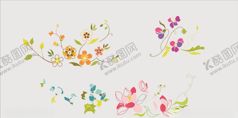 编号：60918609160848582168【酷图网】源文件下载-矢量花