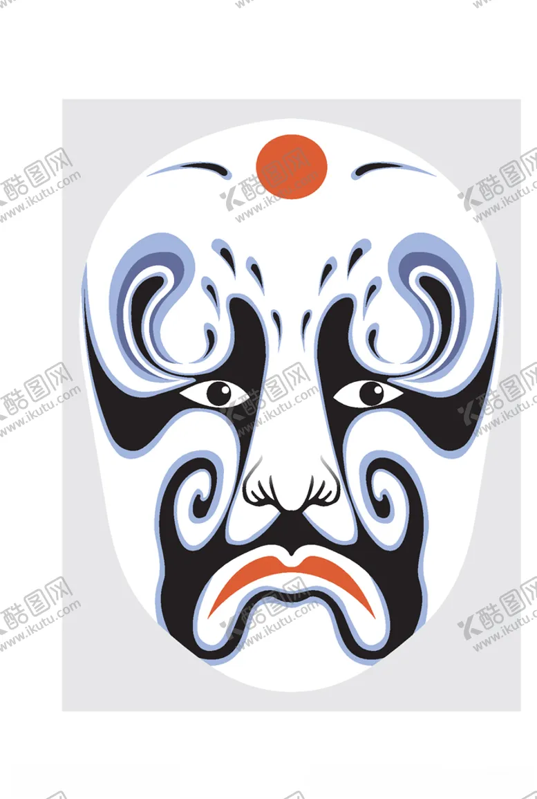 编号：90453109221448115186【酷图网】源文件下载-中国风传统京剧脸谱