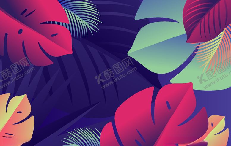 编号：21915410041418174609【酷图网】源文件下载-叶子背景