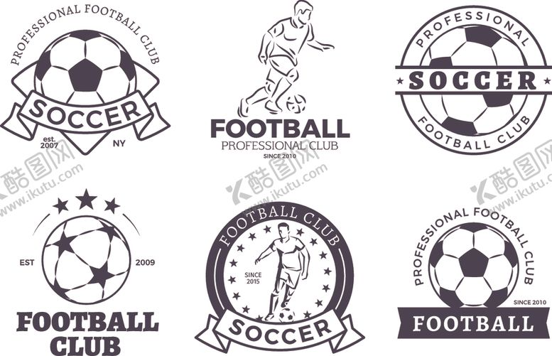 编号：64544410161104294203【酷图网】源文件下载-足球图标