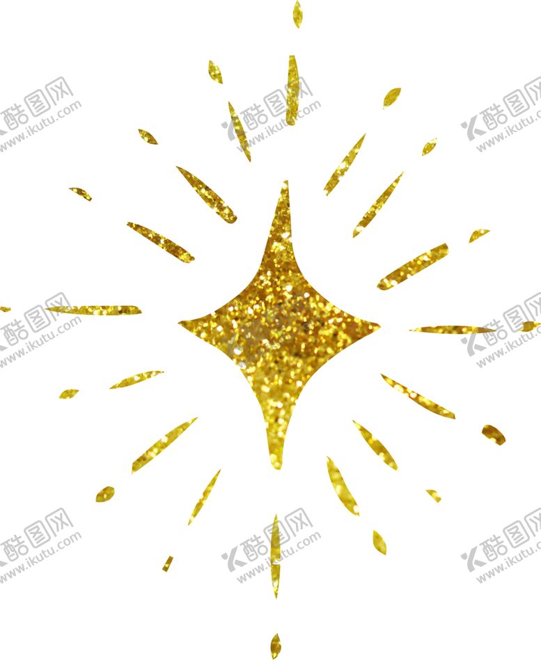 编号：13336906251912057110【酷图网】源文件下载-金色星形