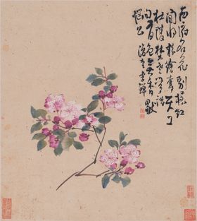 花鸟国画图案