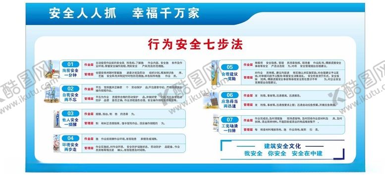 编号：99574301131344579344【酷图网】源文件下载-行为安全七步法