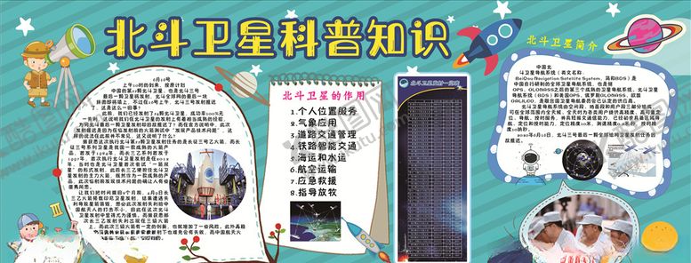 编号：10391310101529541986【酷图网】源文件下载-北斗卫星科普知识