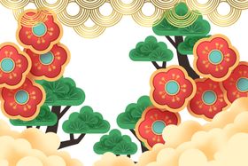 新年边框