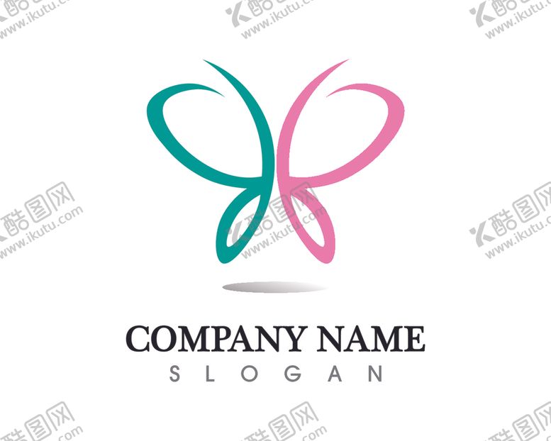 编号：78890010202027494341【酷图网】源文件下载-蝴蝶logo