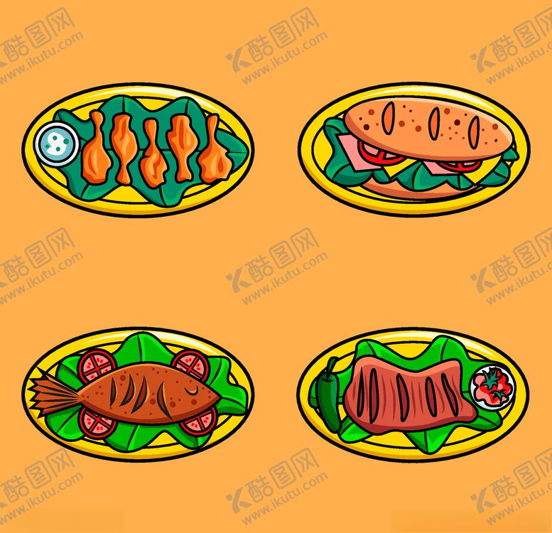 编号：56580509231607179833【酷图网】源文件下载-美味食物