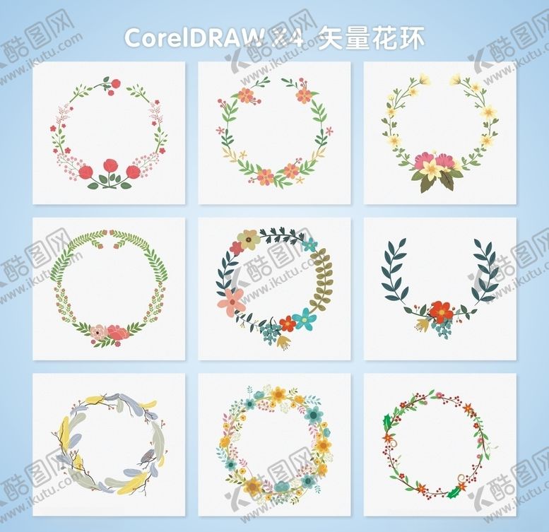 编号：26446309220951436331【酷图网】源文件下载-花环