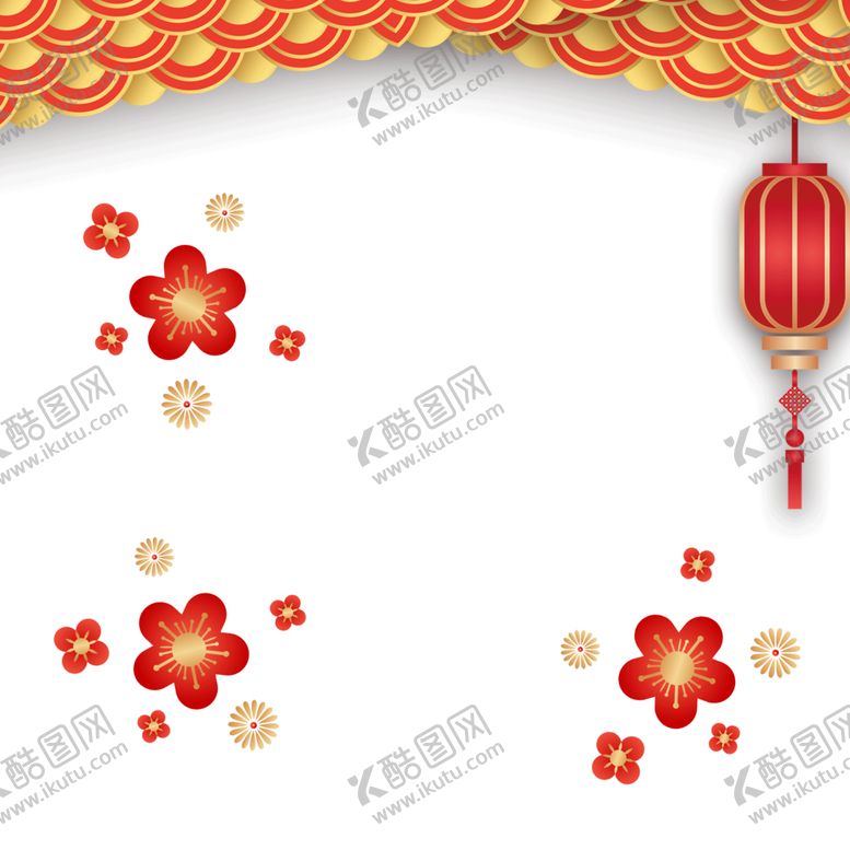 编号：90112204180859269158【酷图网】源文件下载-牛年花
