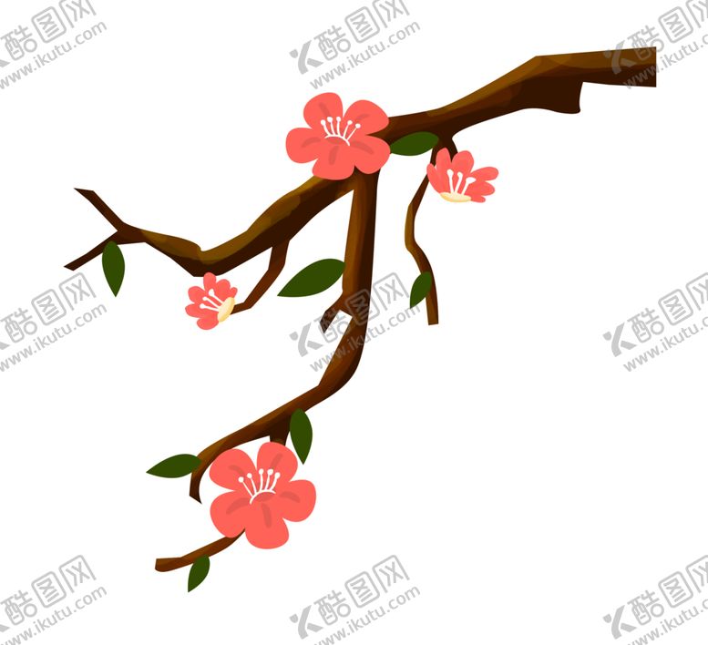 编号：14685410202224073844【酷图网】源文件下载-中国风水墨梅