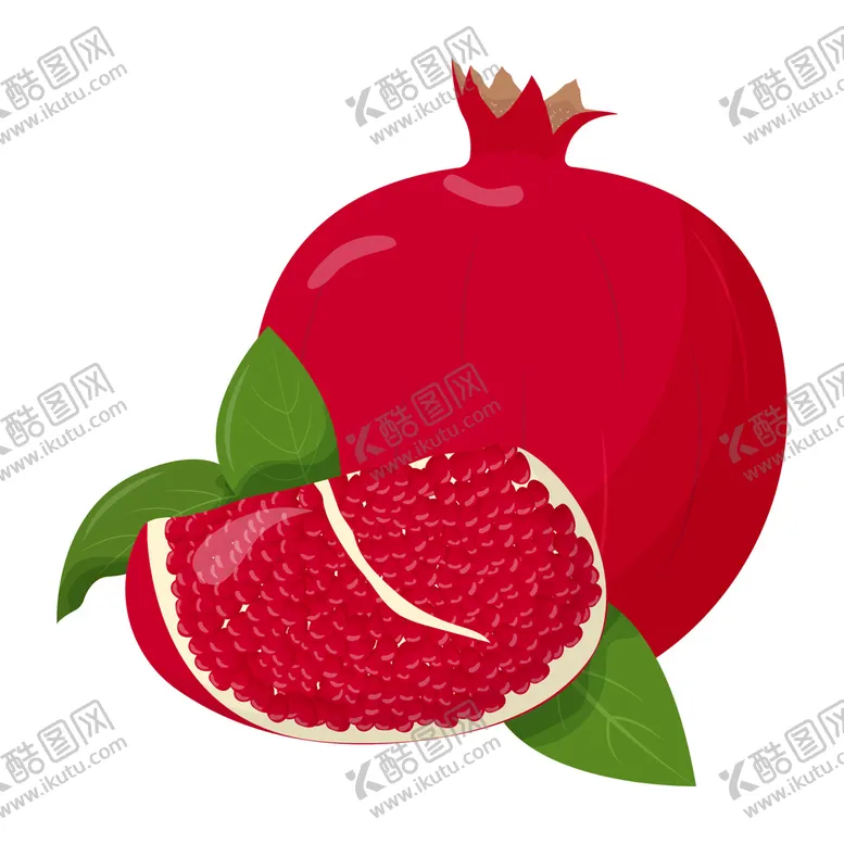 编号：22493710230822141991【酷图网】源文件下载-卡通石榴