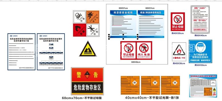 编号：98023010180027566190【酷图网】源文件下载-车间危险废物制度