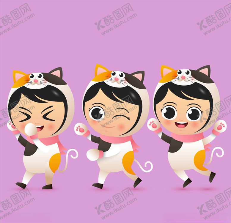 编号：71079009141244196007【酷图网】源文件下载-卡通小女孩