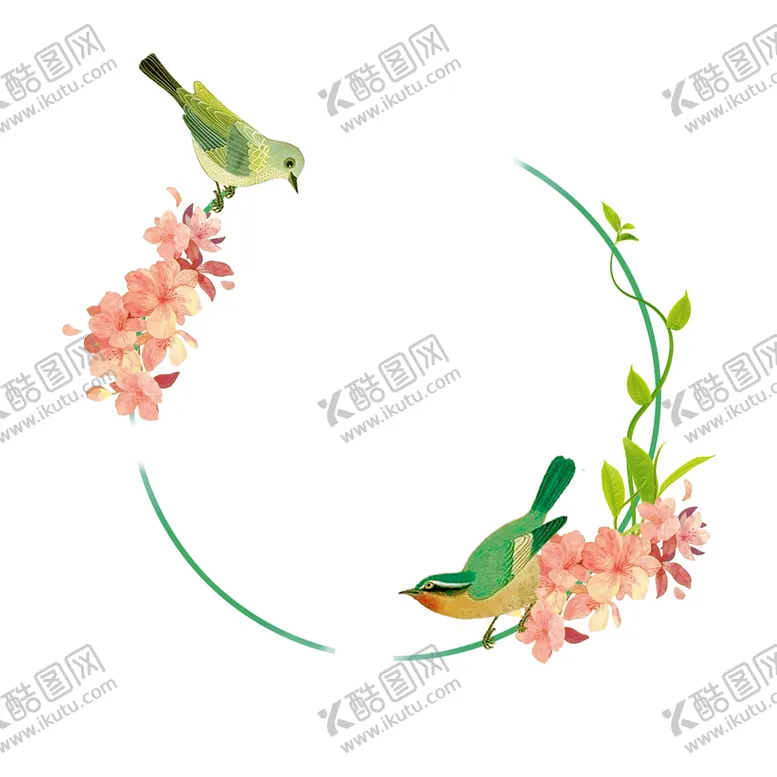 编号：52983609242318548357【酷图网】源文件下载- 花环 