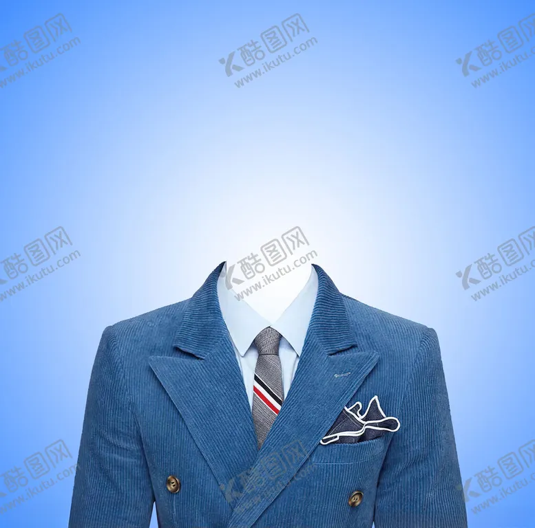 编号：23391502272308212035【酷图网】源文件下载-证件照服装西服