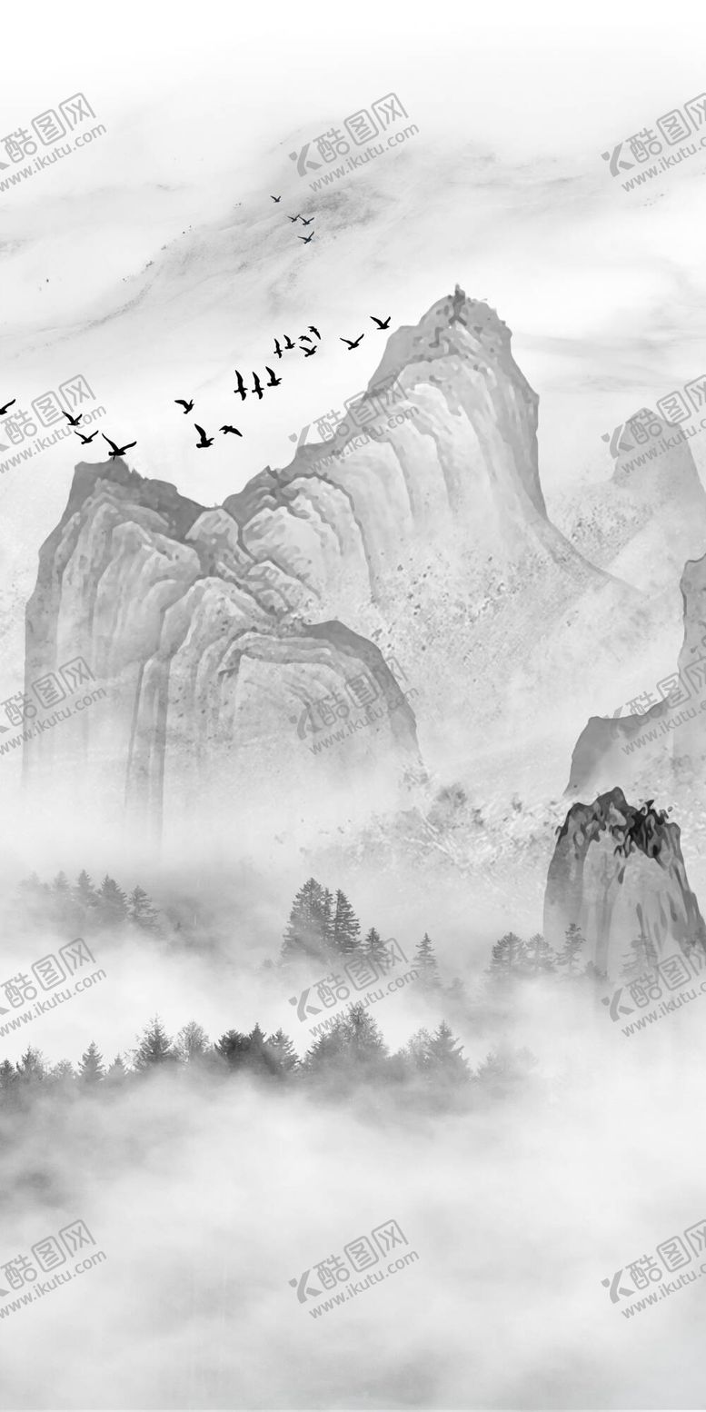 编号：42758309161049533921【酷图网】源文件下载-新中式山水 